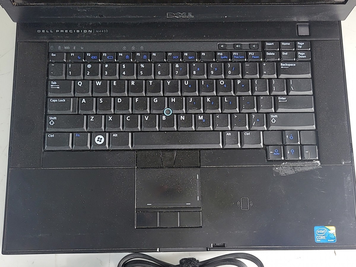 DELL PRECISION M4400 Laptop Intel CORE2 DUO P8600 2GB 250GB SEE NOTES