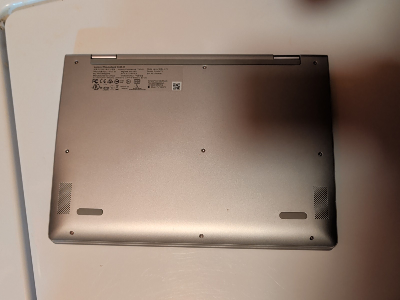 Lenovo Chromebook C340 Flip 11.6″ HD N4000 4 64GB, Model 81TA0001US