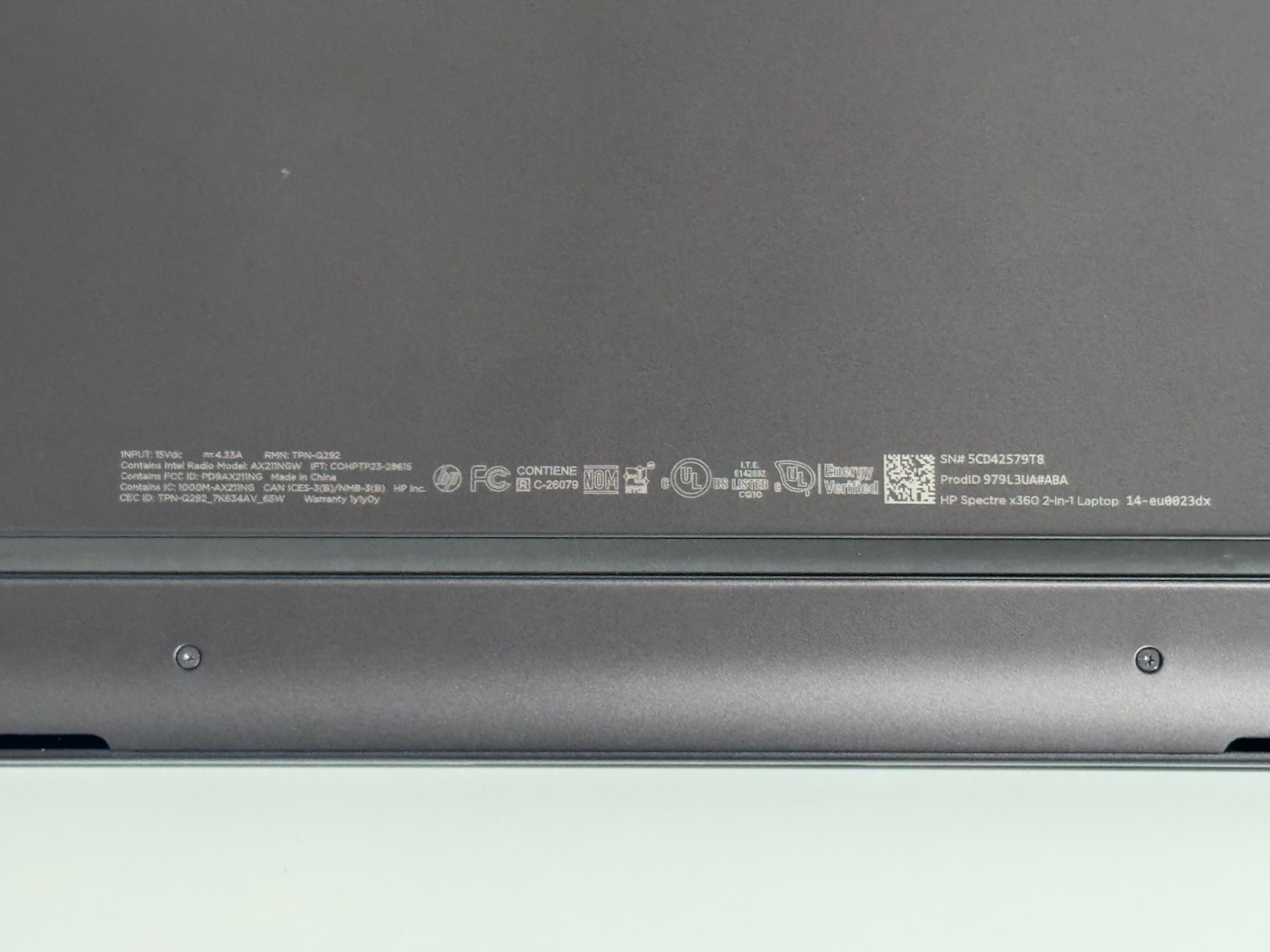 HP Spectre 14 x360 QHD+ OLED TOUCH 3.8 GHz Ultra 7 155H 32GB 2TB SSD READ