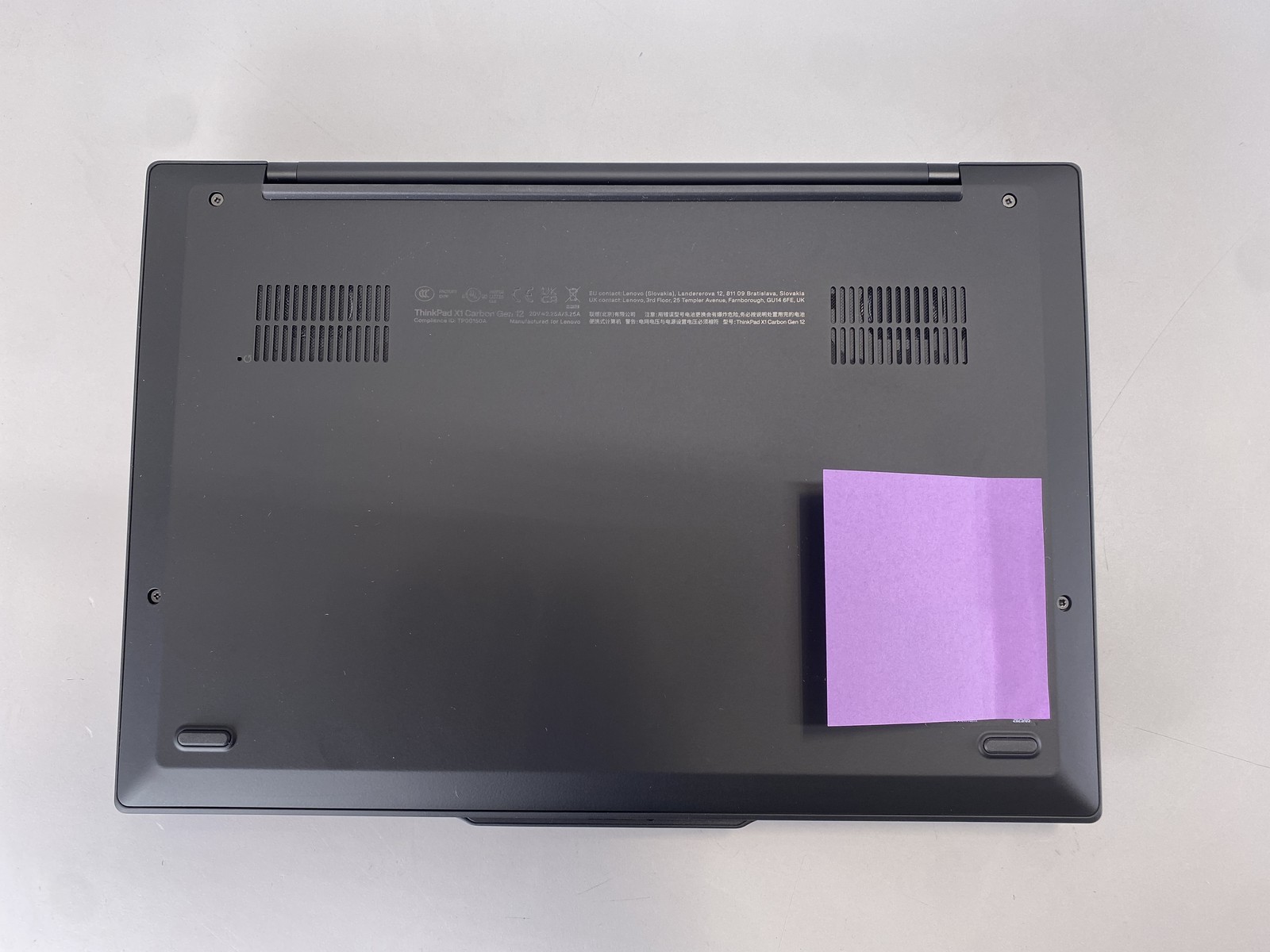 Lenovo Laptop ThinkPad X1 Carbon Gen 12 14″ Intel Core Ultra 7 155U 1TB