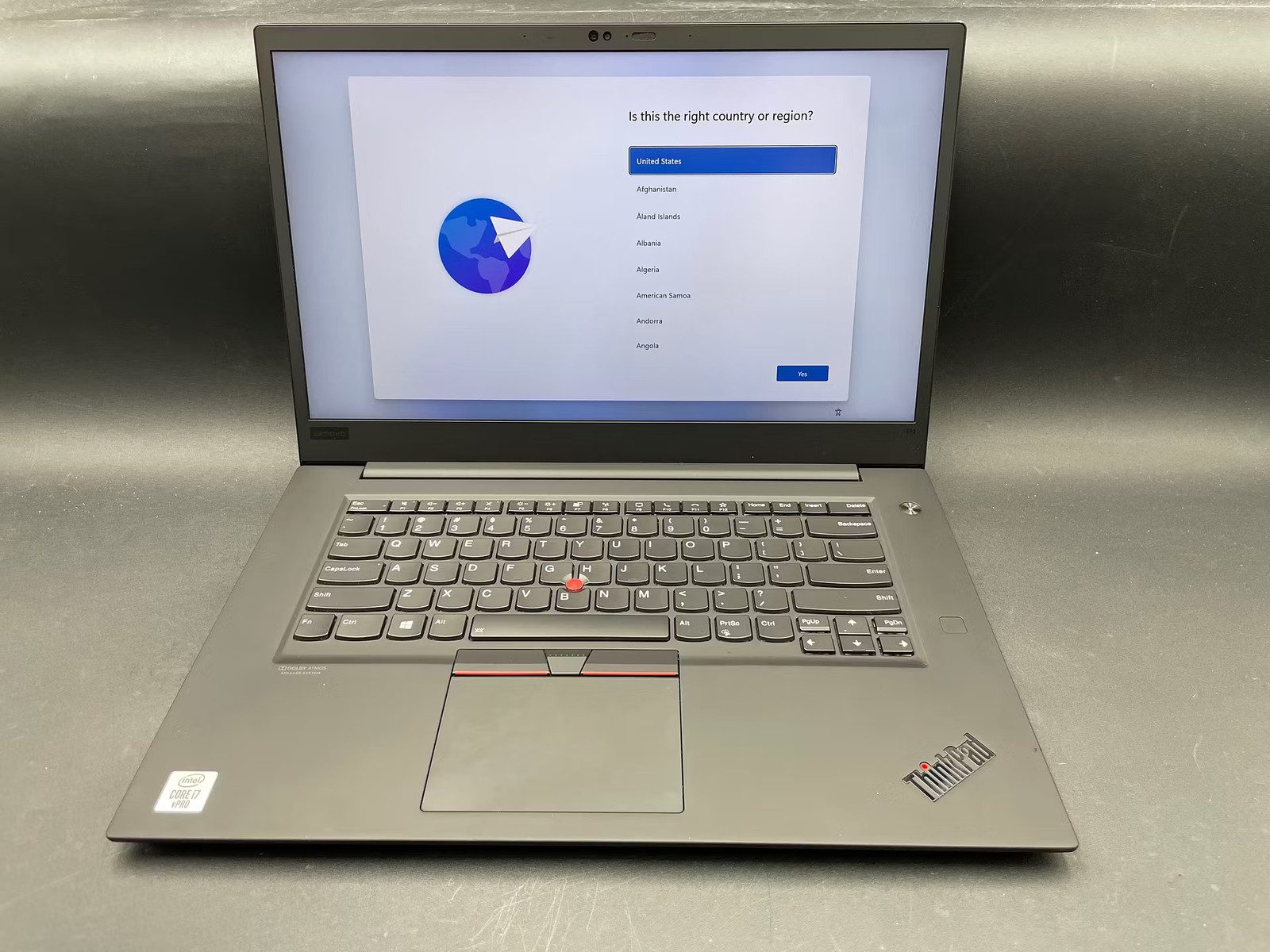 Lenovo ThinkPad P1 Gen 3 Used 15.5″ (i7-10850H-16GB-1000GB / 512GB NVMe)