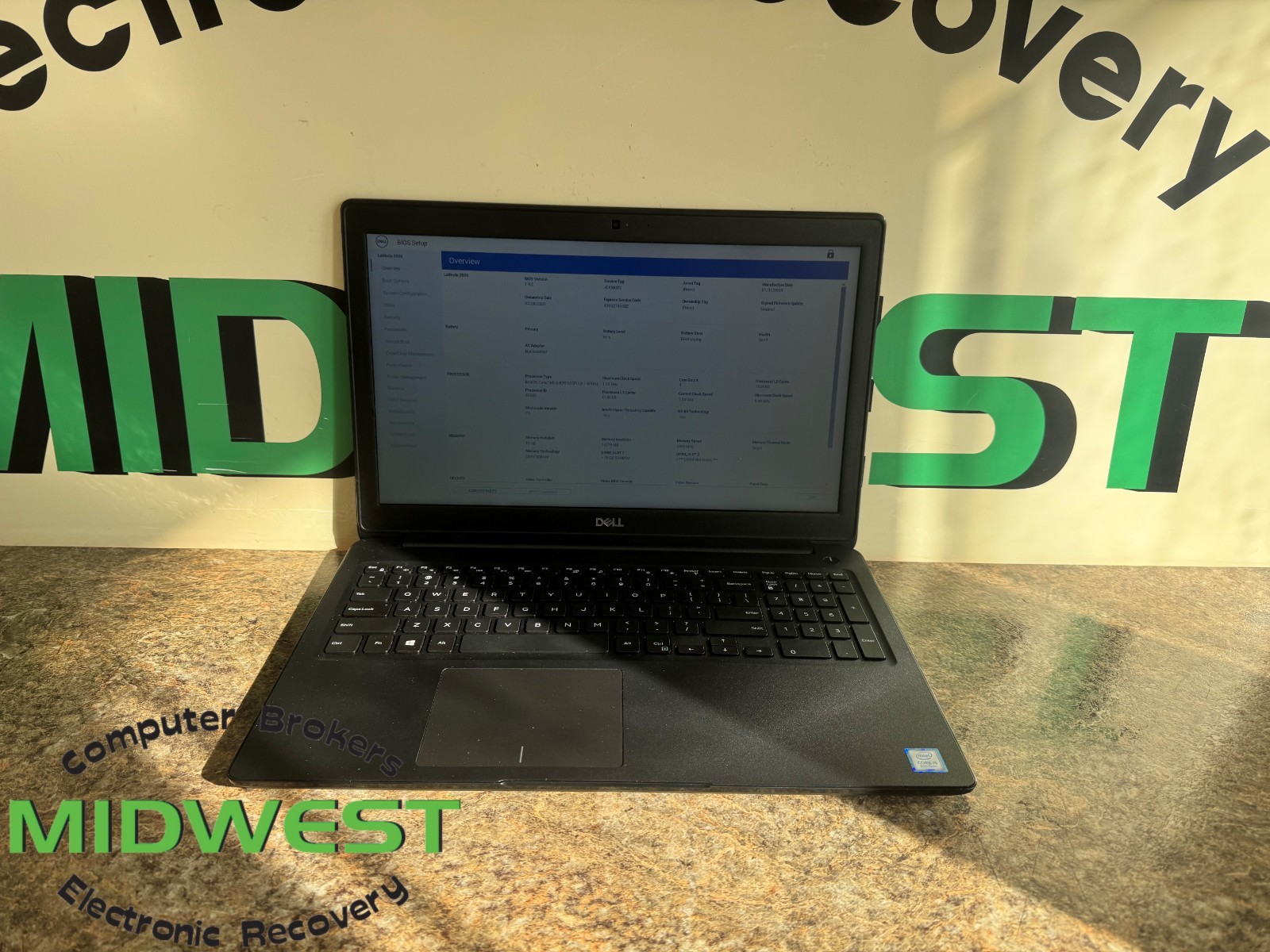 Dell Latitude 3500 i5-8365U 1.6GHz 16GB RAM (No OS/HDD/SSD + BIOS Locked)