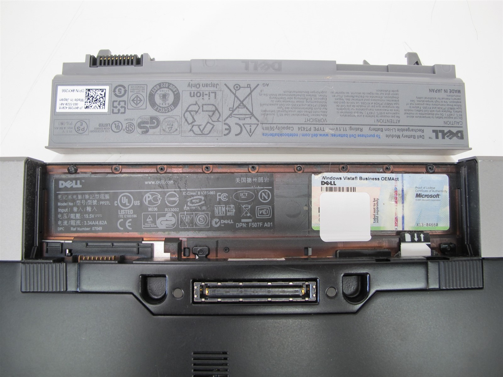 Dell Latitude E6400 Core 2 Duo P8600 2.4GHz 4GB RAM No HDD No OS BIOS Locked