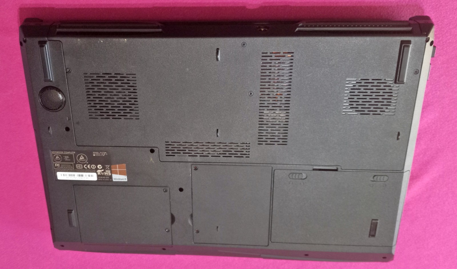 Sager Clevo P177SM NP8298 I7-4810mq 2.8-3.8Ghz 16GB 512GB NVIDIA “P5000” W10