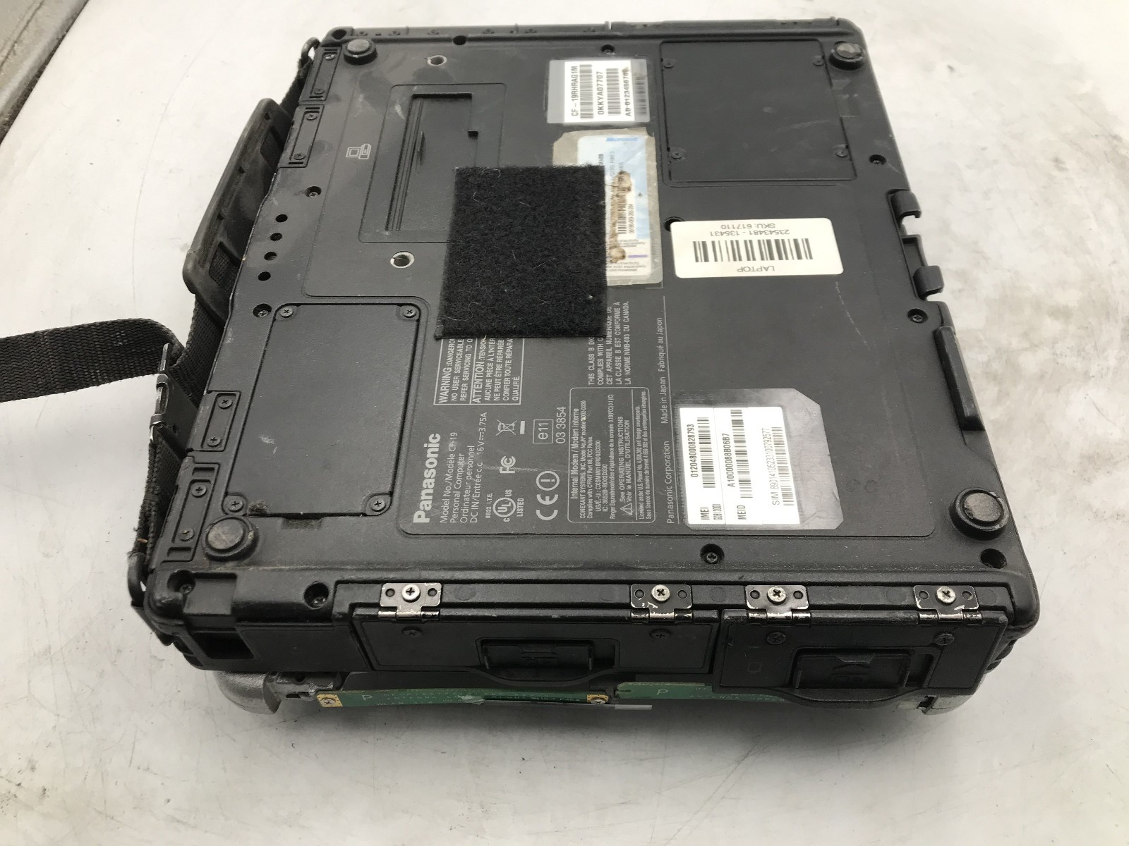 PANASONIC TOUGHBOOK CF-19 – FOR PARTS – INTEL I5 3RD GEN – NO RAM -READ DESC- BB