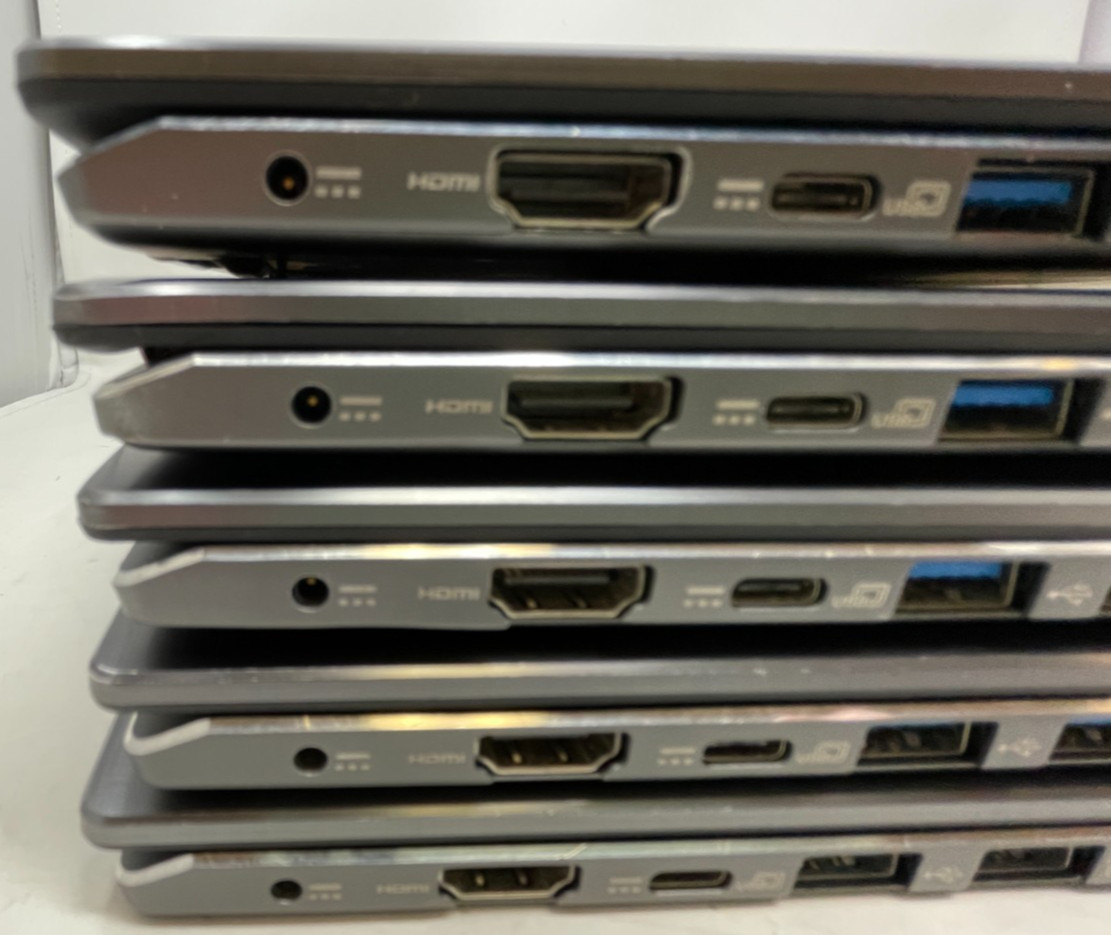 Lot of 5 ACER SPIN SP513-53N i5-8265U 8GB RAM 256GB SSD