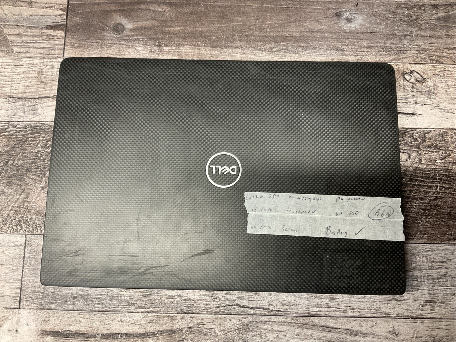 Latitude 7310 / i5 10th / No RAM Laptop Notebook PC / B6N