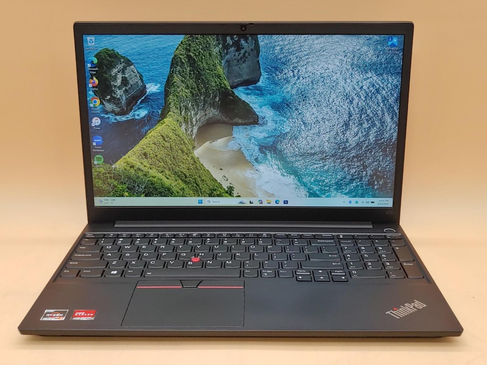 Lenovo ThinkPad E15 Gen 2 15.6″ AMD Ryzen 7 4700U 16GB 512GB Win11Pro **NO A/C**