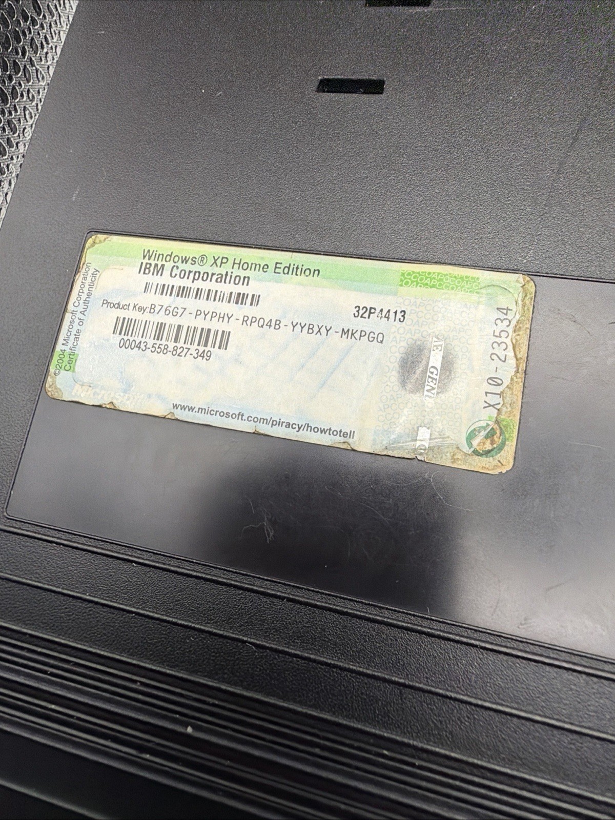 VINTAGE IBM ThinkPad R51 2883 Untested Parts Only