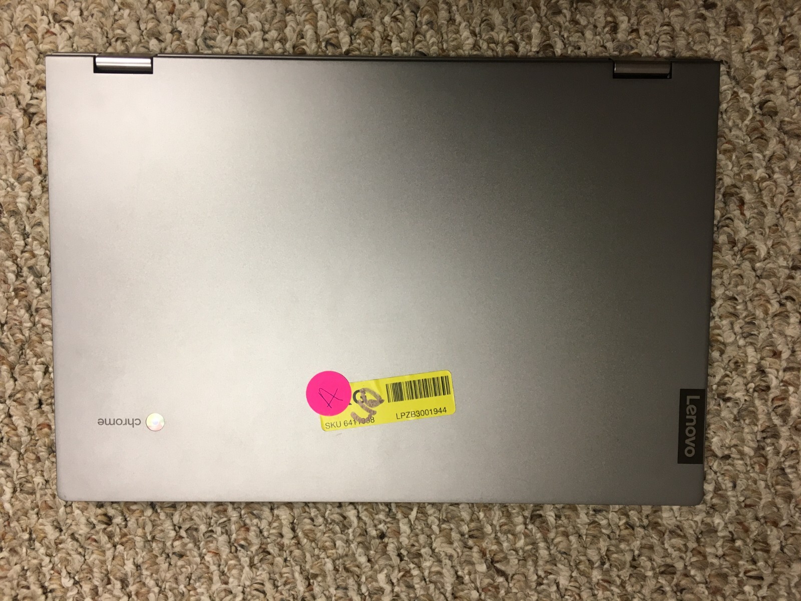 Lenovo Chromebook C340-15 Intel Core i3, Mineral Gray, 4GB / 64GB