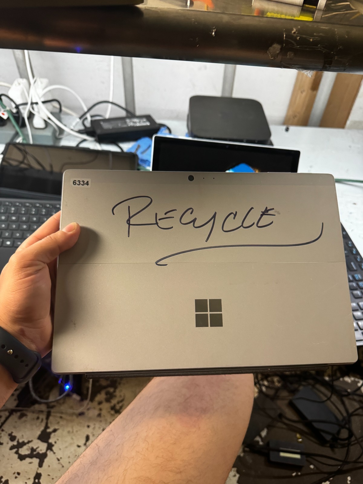 Microsoft Surface Pro Core I5-7300U 256GB SSD 8GB RAM Laptop #6334