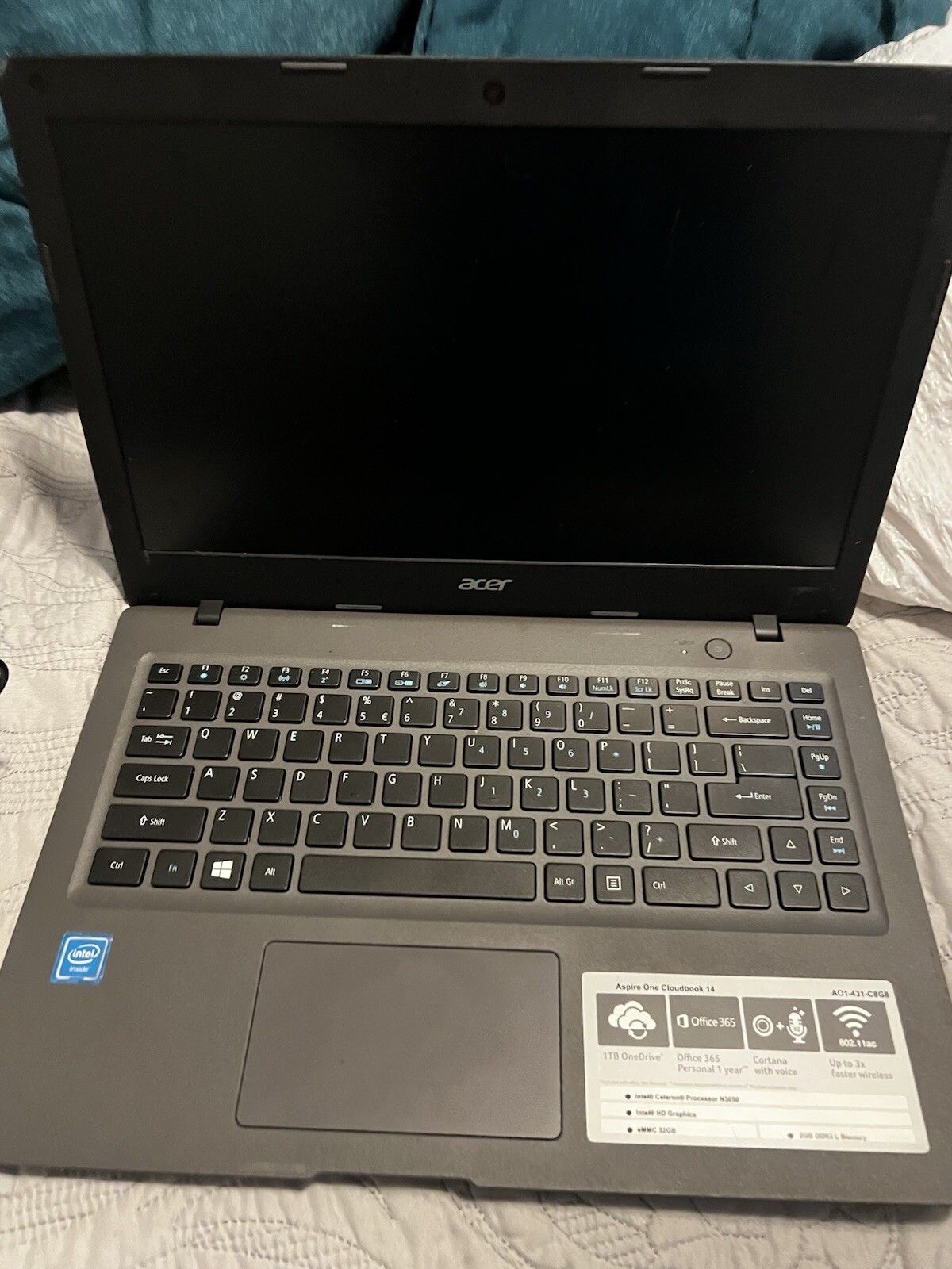 Acer Aspire One Cloudbook 11 AO1-431-C8G8