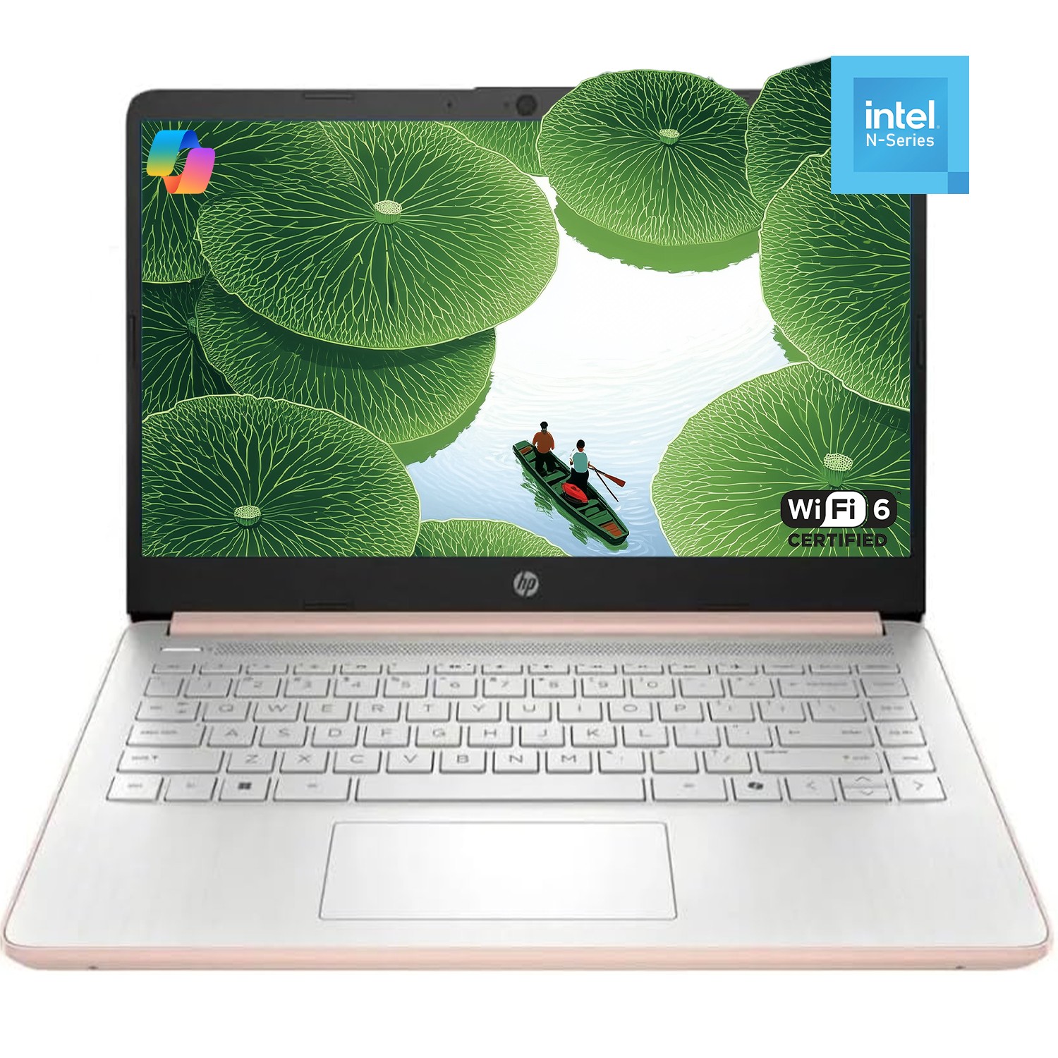 2025 HP 14″ HD Laptop computer Intel-R-N150 16GB RAM 128GB UFS notebook Win11H