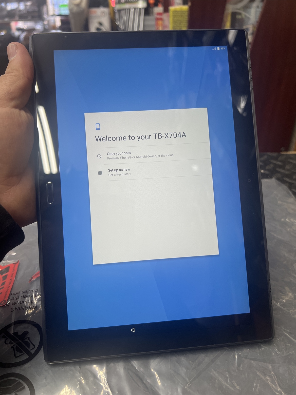 Lenovo Tab 4 10” Plus Moto AT&T TB-X704A Smart Tablet Dolby Atmos 32GB