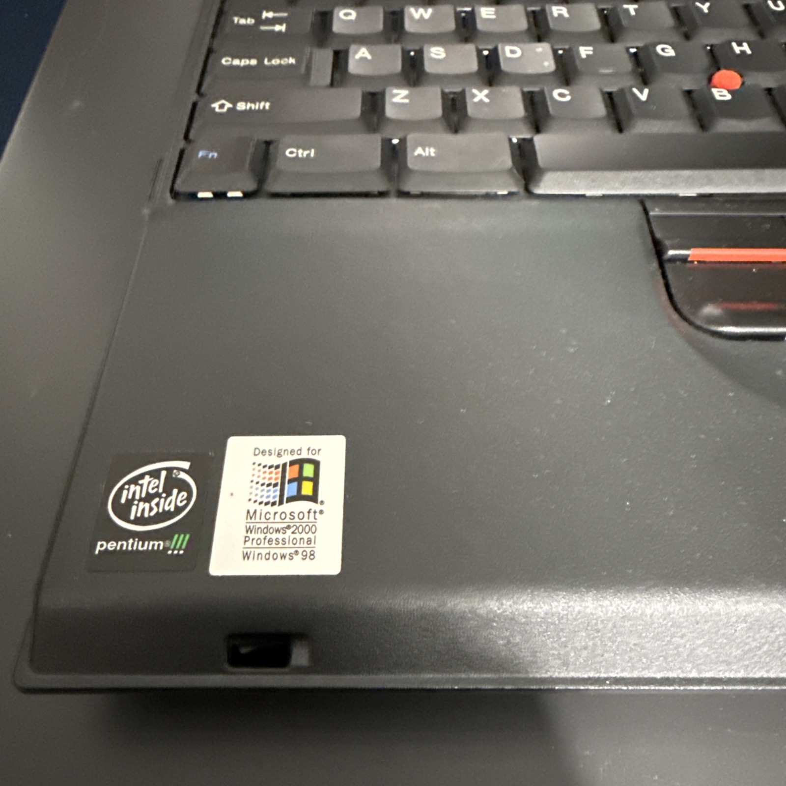 Vintage IBM ThinkPad Type 2647 Pentium III Laptop Windows 98/2000 For Parts