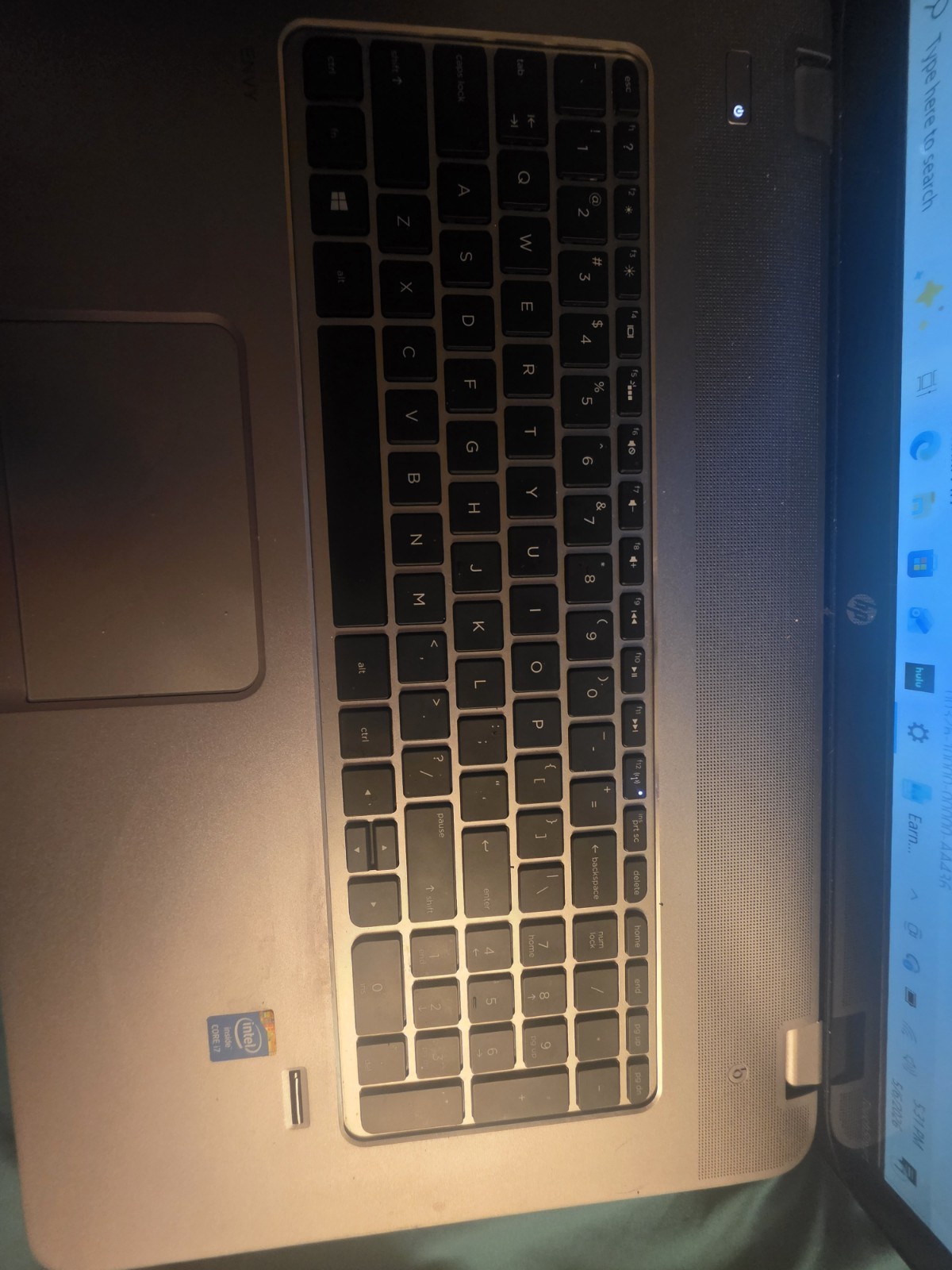 HP ENVY 15 15″ i7-4700MQ 2.4GHz 8GB RAM 1TB HDD Win10 Silver