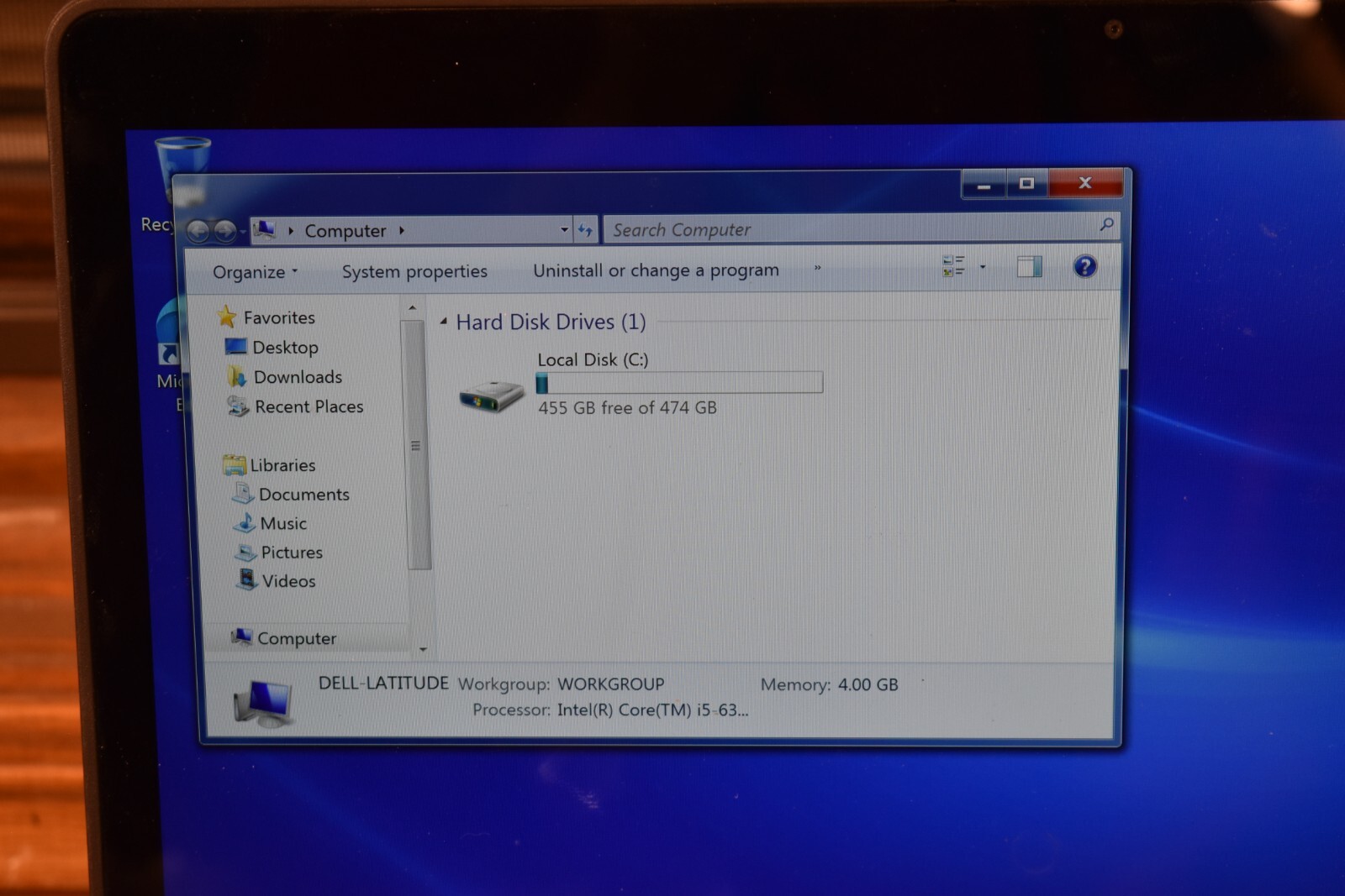 Dell Latitude E7470 Core i5-6300U 512GB SSD Windows 7 Pro 32-bit QHD Touchscreen
