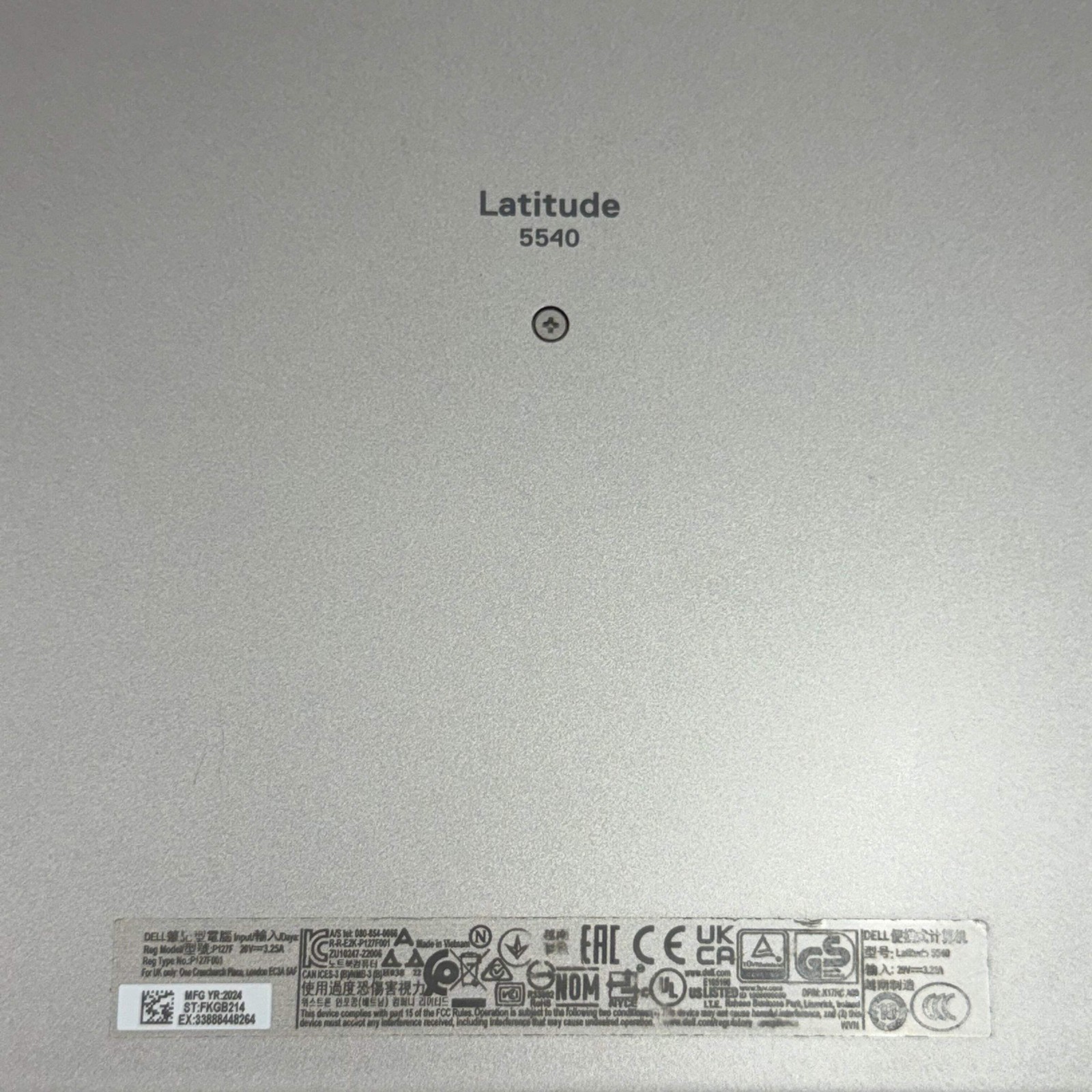 Dell Latitude 5540 15.6″ i5-1345U 1.6GHz 16GB 256GB SSD intel Iris Xe Graphics