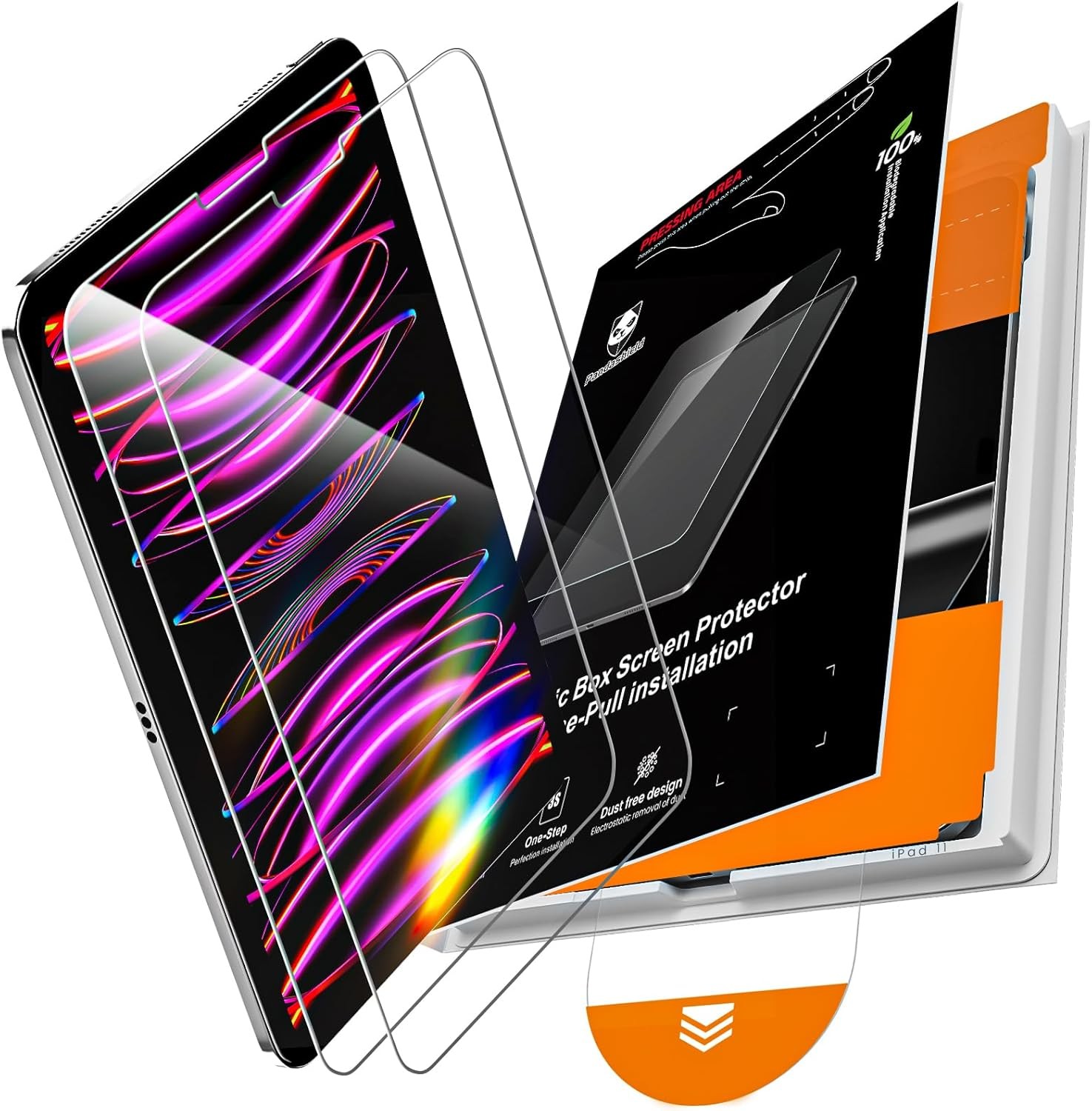 iPad Pro 11″(4th 3rd 2nd 1st Gen) and iPad Air 10.9″(5th 4th Gen) Screen Protect