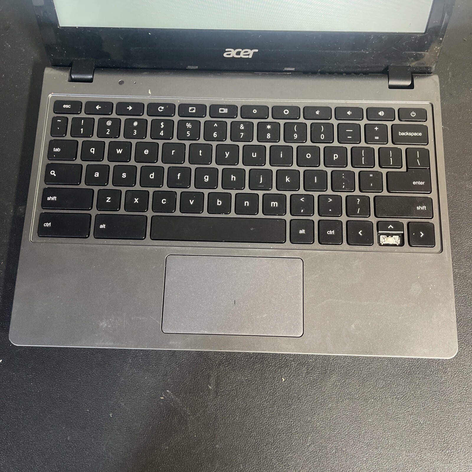 Acer Chromebook C720 Series ZHN Black Gray 11.6″ Intel Celeron Processor WORKS!