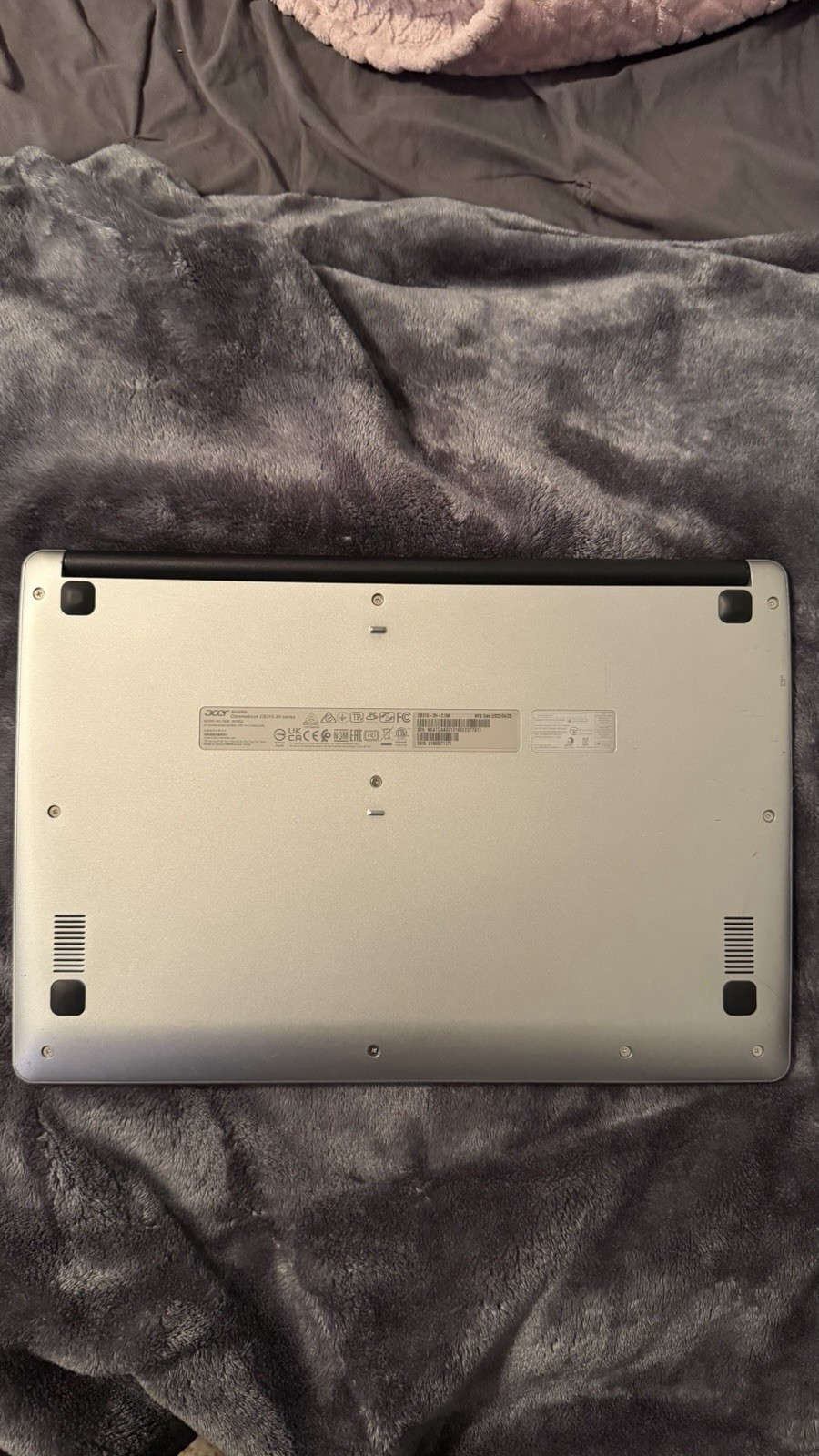 Acer Chromebook 315 15.6” (64GB eMMC Intel Celeron N4020 1.1GHz 4GB RAM) Laptop