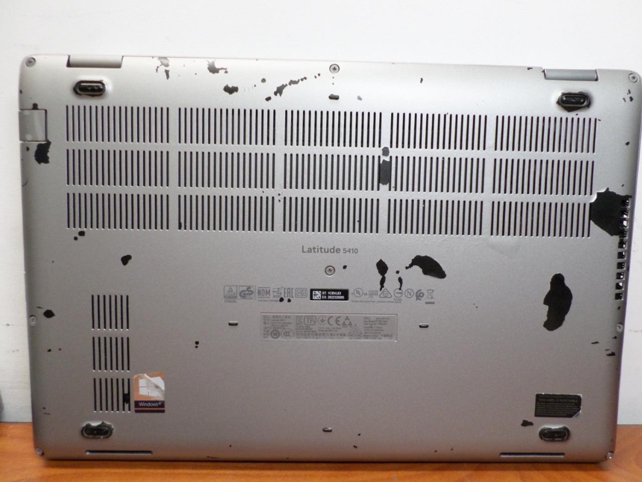 Dell Latitude 5410 14″ Intel i5-10310U WiFi/BT No Memory No SSD Battery Poor (x3