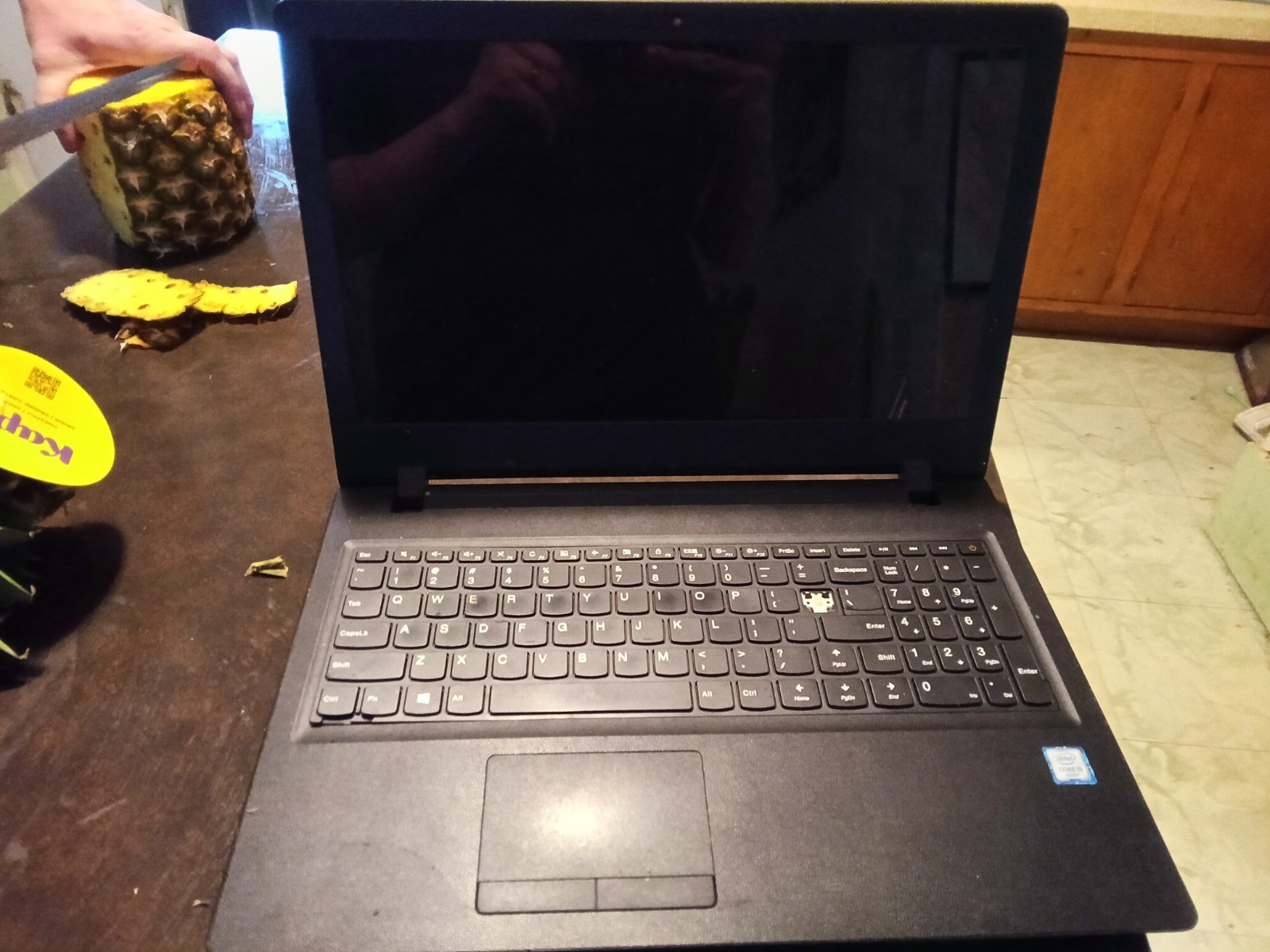 Lenovo IdeaPad 15.6in Black Laptop Core i3 4GB RAM 500GB HDD HDMI USB LAN
