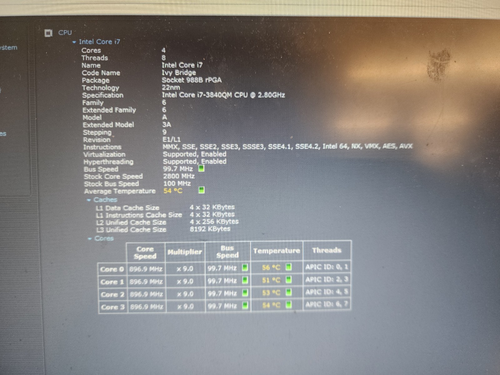 Dell Precision M4700 Laptop i7-3840QM 2.8GHz 16GB 500GB Hdd K2000M *READ