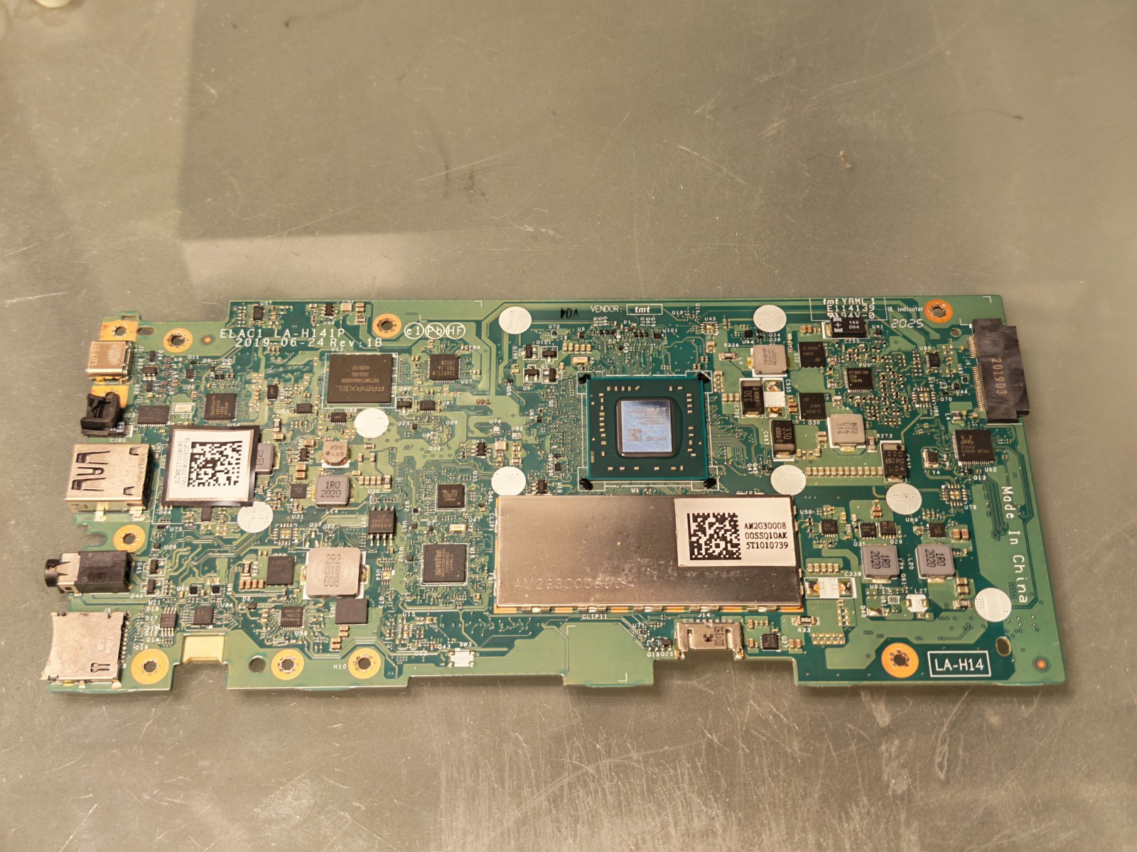 LENOVO 14E S345-14 CHROMEBOOK MOTHERBOARD LA-H141P #