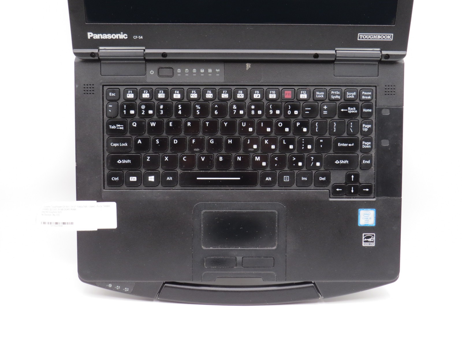 Toughbook CF-54 MK2 | i5-6300U @ 2.4GHz | 8GB DDR3 | 14″ | No HDD/OS/AC *READ*