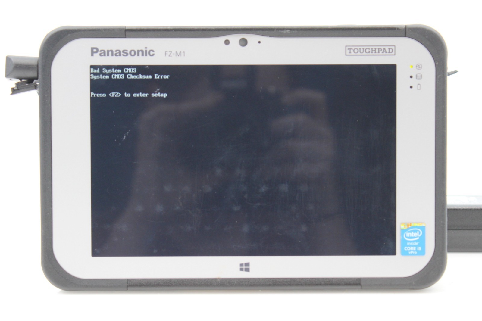 Panasonic Toughpad FZ-M1 Core i5vPro Bad System CMOS
