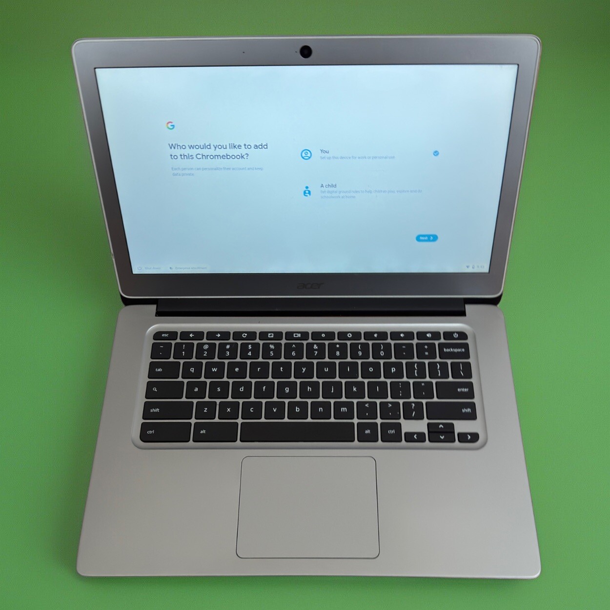 Acer Chromebook 14 N16P1 14″ Laptop 1.6GHz Celeron 4GB RAM 16GB (C)