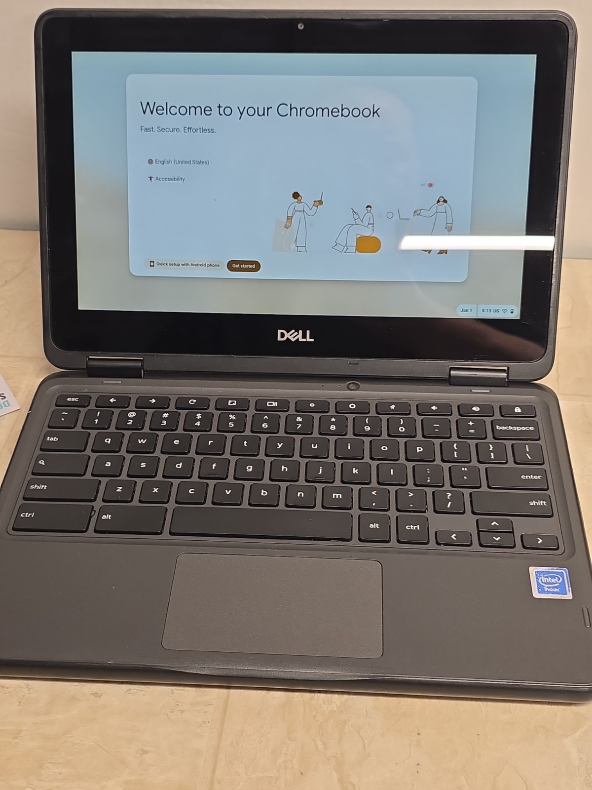Dell Chromebook 3100 2-in-1 11.6″ Touchscreen Laptop 4GB/ 32GB WiFi