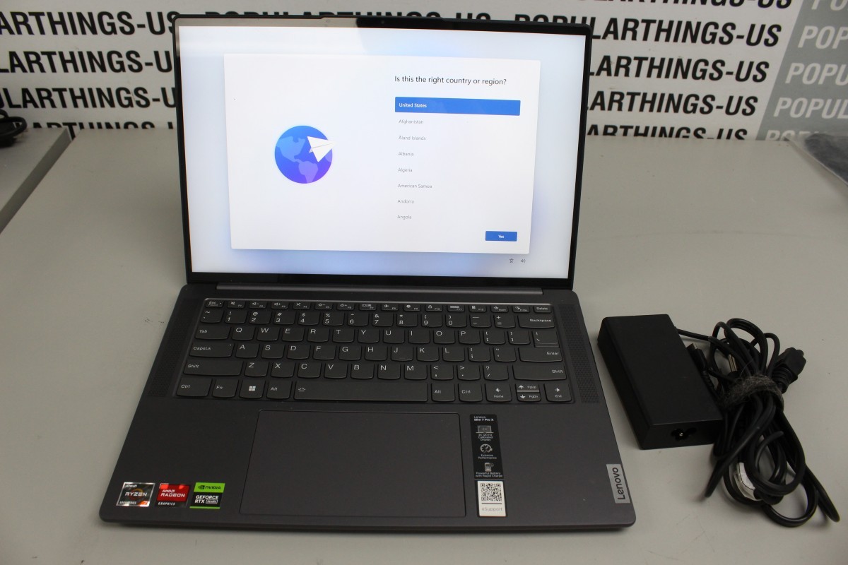 Lenovo Slim 7 ProX 14ARH7 (1TB, Ryzen 7 6800HS, 3.2GHz, 16GB) Laptop (C32042626)