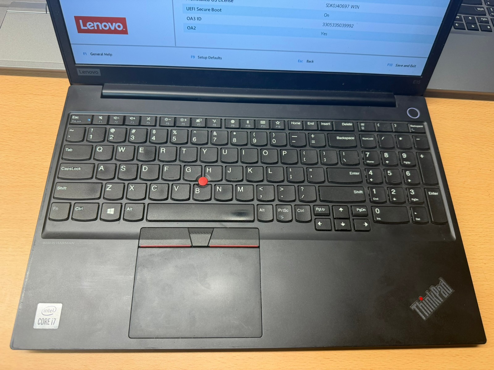 Lot (3) Lenovo ThinkPad E15 Gen1 8GB RAM NO SSD NO OS Boot to BIOS Please READ
