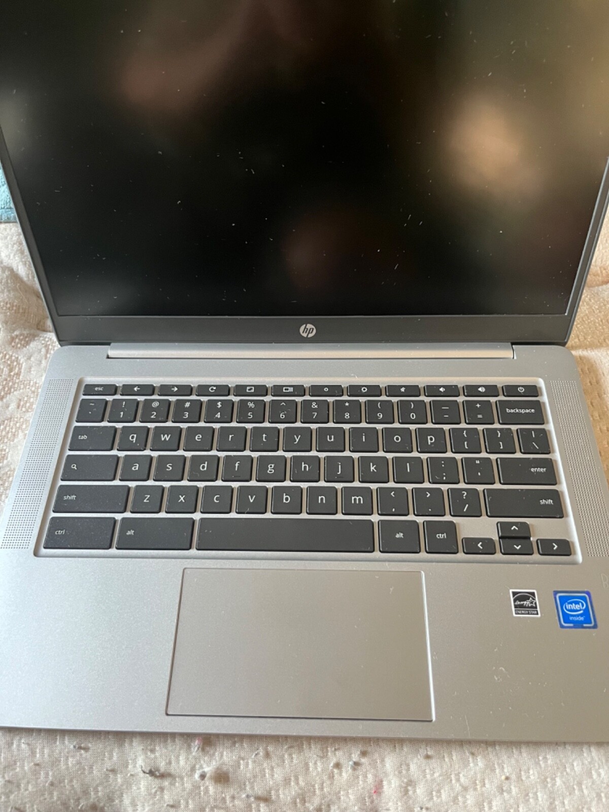 HP 14a-na0220nr 14″ HD Chromebook Intel N4120 1.1GHz 4GB 64GB ChromeOS in Teal