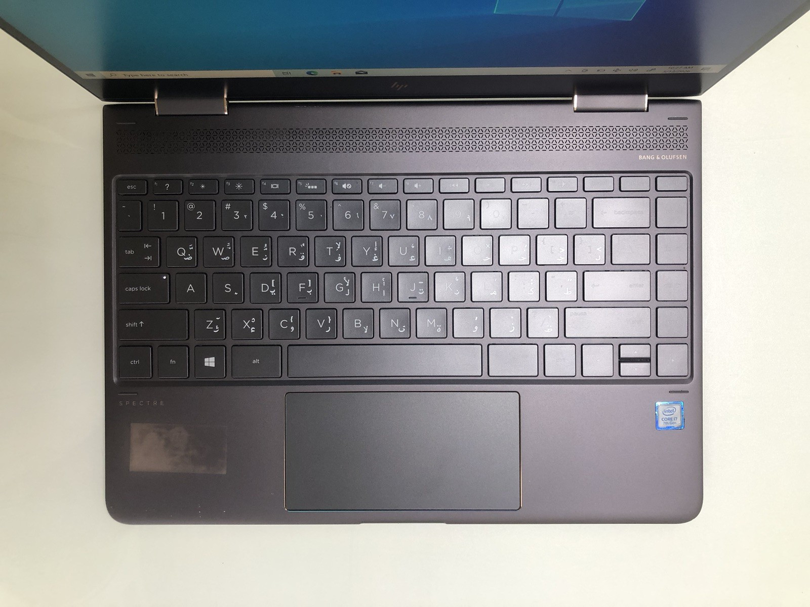 HP Spectre x360 13-ac0xx i7 7th Gen 16GB RAM 256GB SSD Good Condition