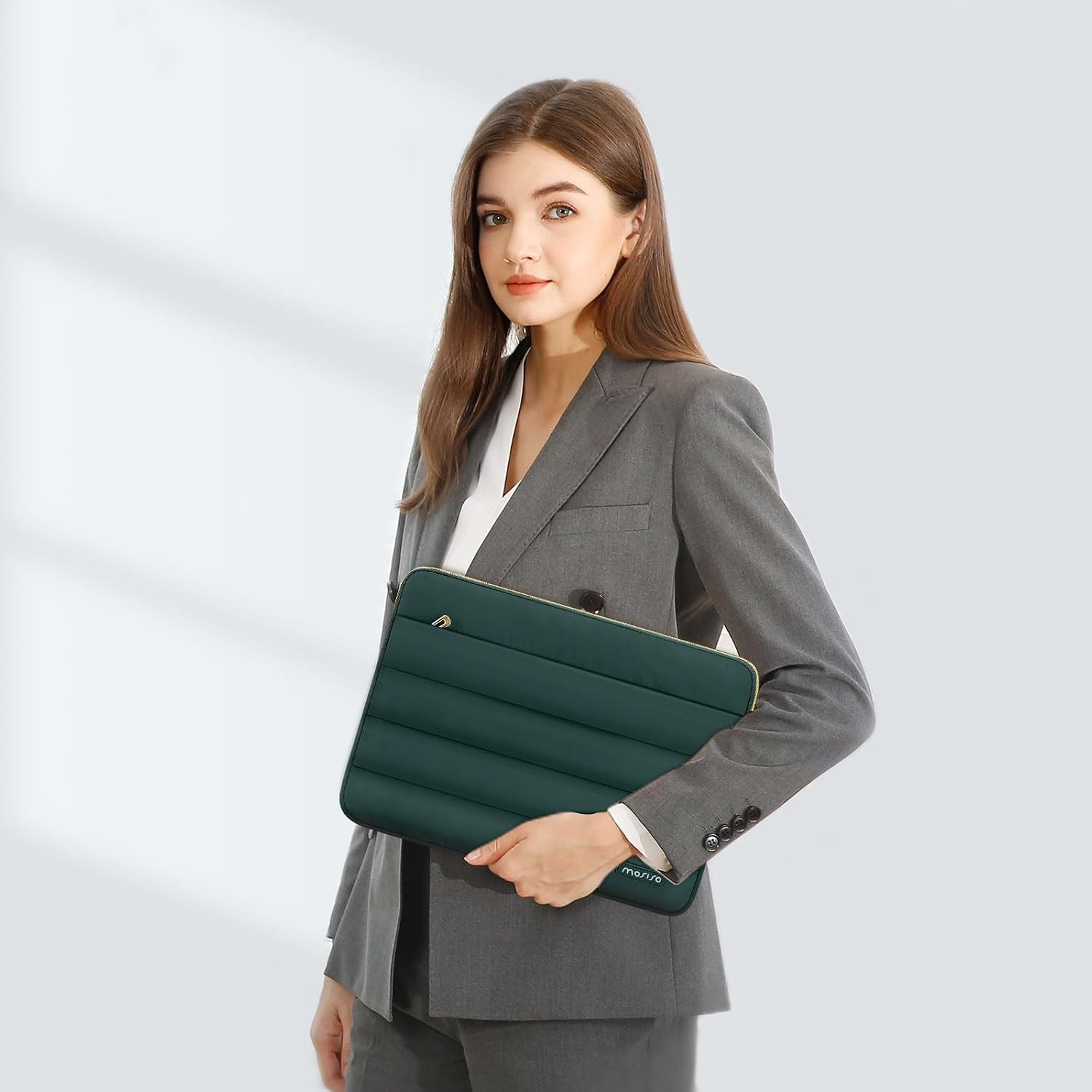 Puffy Laptop Sleeve for 13.3 inch Laptops, Compatible with MacBook Air/Pro 13.6