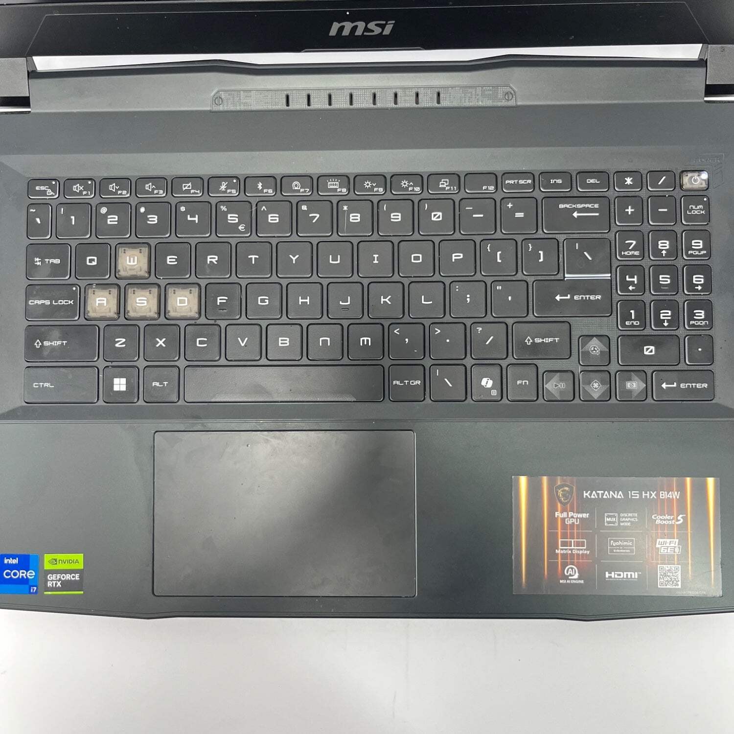 MSI Katana 15 HX 15.6″ i7-14650HX 2.2GHz 64GB RAM 4TB SSD GeForce RTX 5070