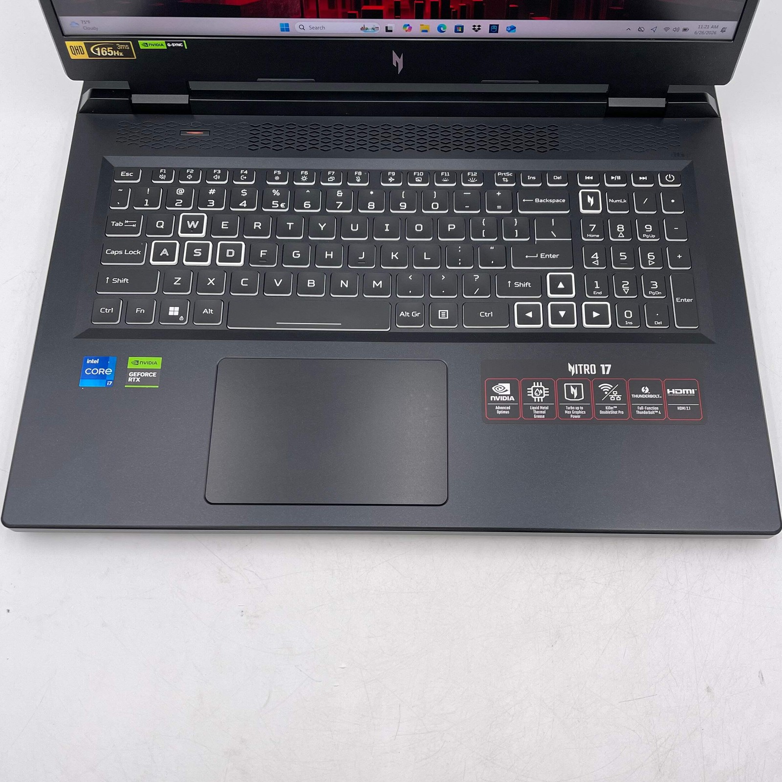 Acer Nitro 17 17.3″ i7-13700H 2.4GHz 16GB RAM 1TB SSD GeForce RTX 4060