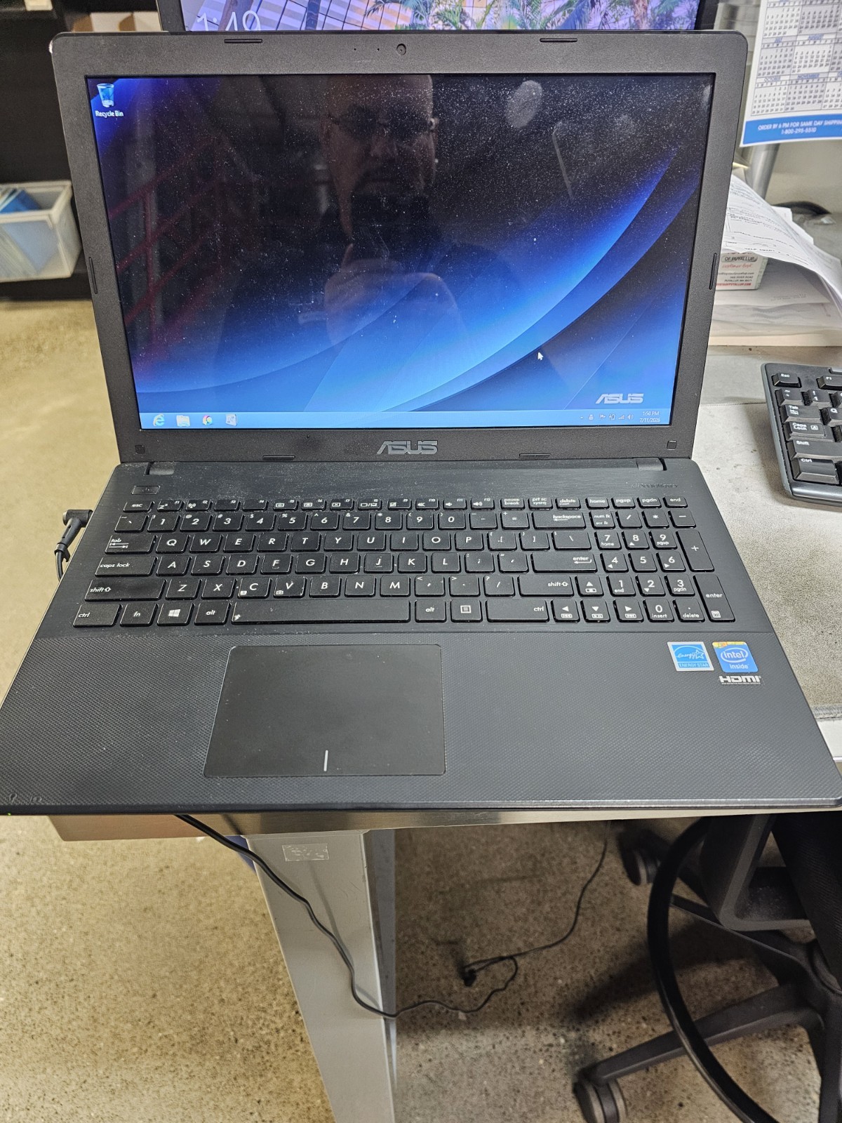 Asus X551C 15″ X551CA-HCL1201L Celeron 1007U 1.5GHz 4GB RAM 500GB HDD Windows 8