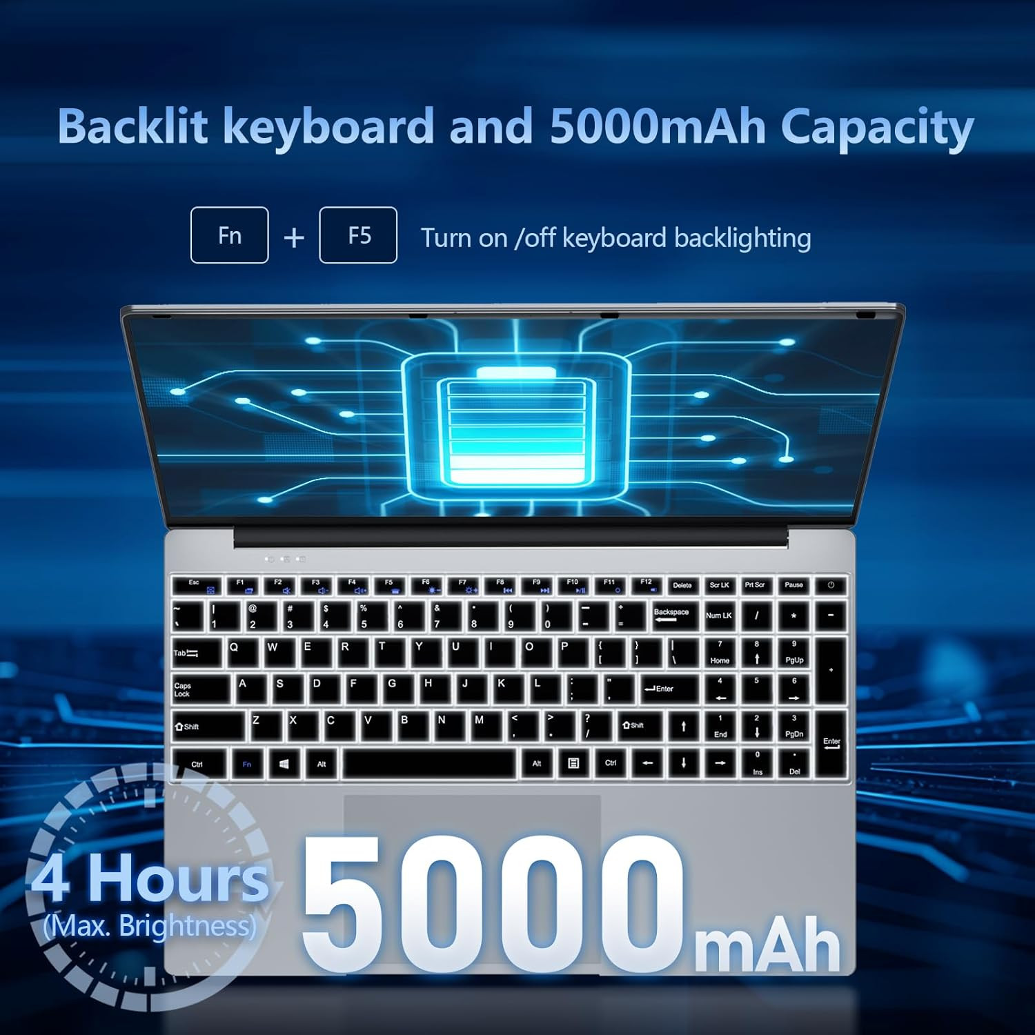 Laptop, 15.6 Inch Laptop Computer Core I5-7Y54(Up to 3.20 Ghz), Win 11 Pro Lap T