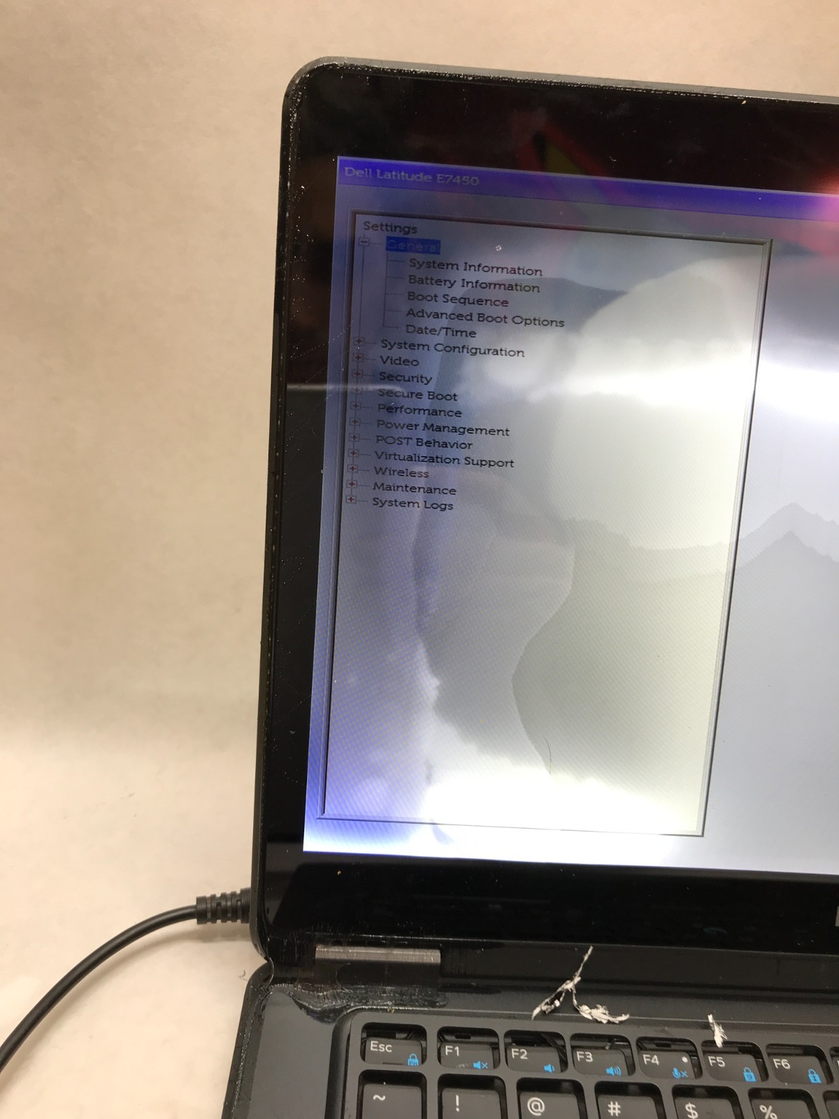 Dell Latitude E7450 14″ Intel Core i5 4GB RAM NO HDD/OS For Parts LEAKING LCD DW