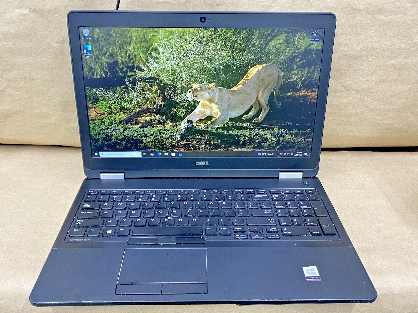 Dell Latitude E5570 – 15.5′ FHD – i5-6300U – 8GB – 256GB SSD – Win 10 Pro – READ