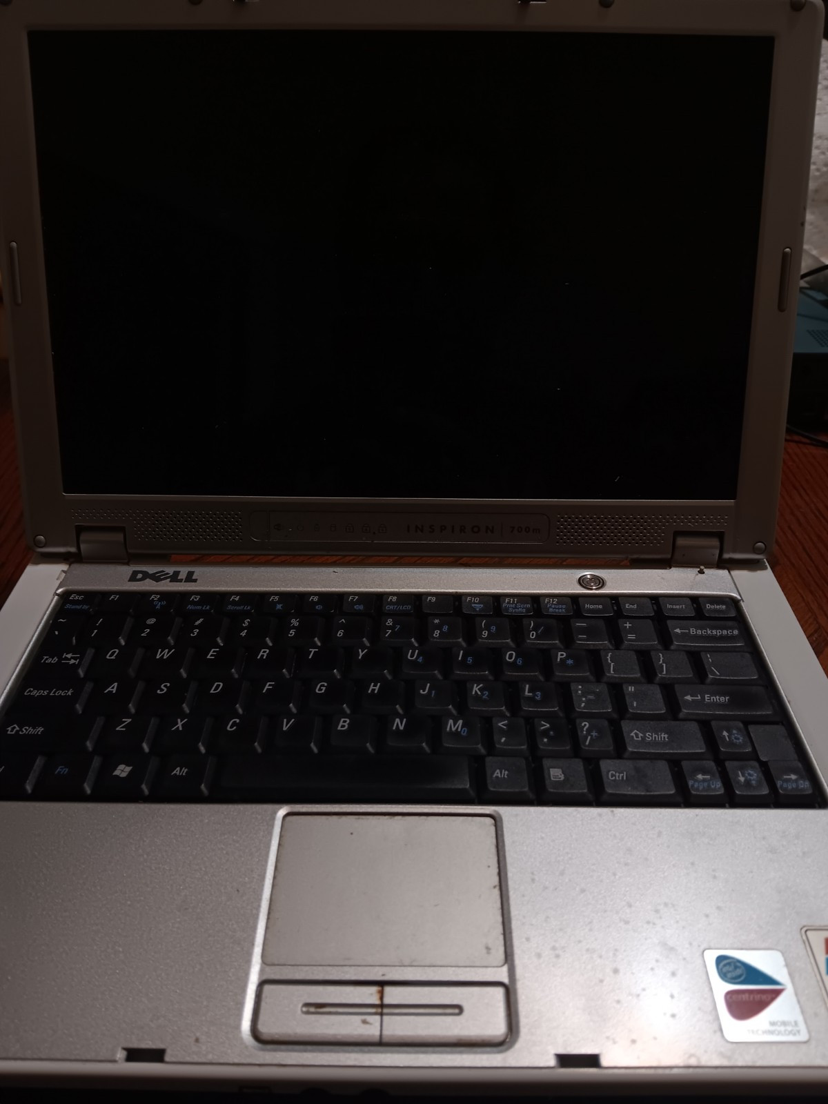 Dell Inspiron 700m, 12.1 TFT, Windows Vista Buss, 80GB,, 2GB, DVD-RW, Wifi.