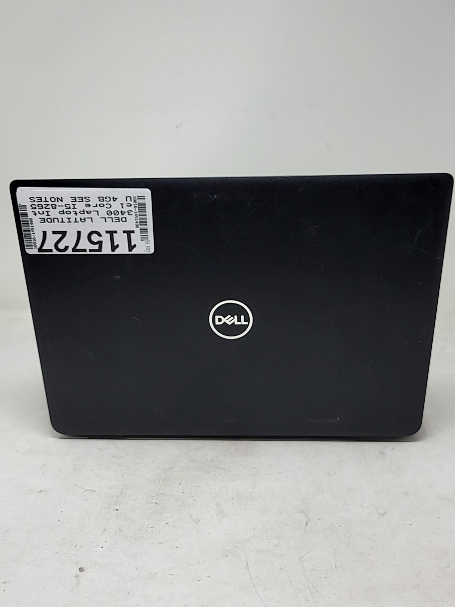 DELL LATITUDE 3400 Laptop Intel Core I5-8265U 4GB SEE NOTES