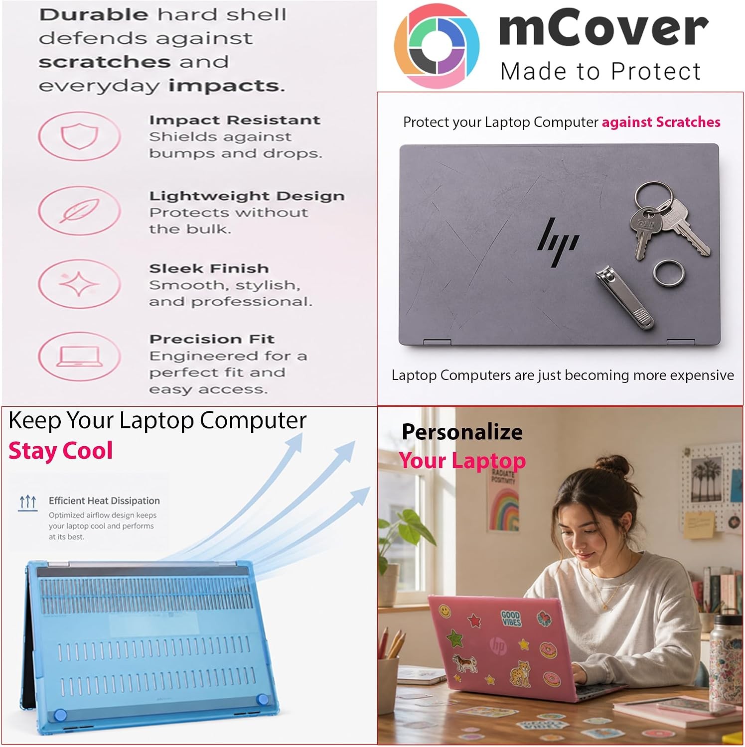Sleeve for 16” 2025+ HP OmniBook X Flip 2-in-1 Windows Laptop – Aqua