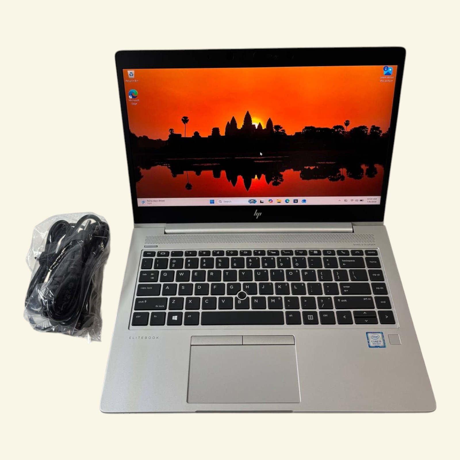 HP EliteBook 840 G5 – i5 8th Gen | 8GB RAM | 256GB SSD | Win11 #140