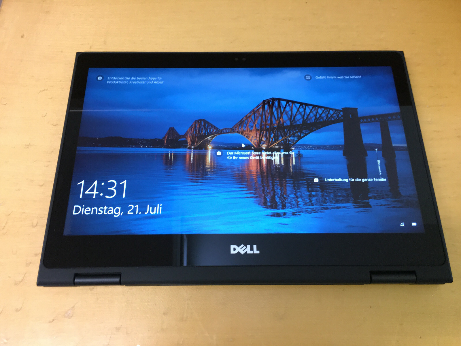 2-in-1 Dell Latitude 3390 2.3GHz 8GB 256SSD 13.3FHD Touch DE-Backlit