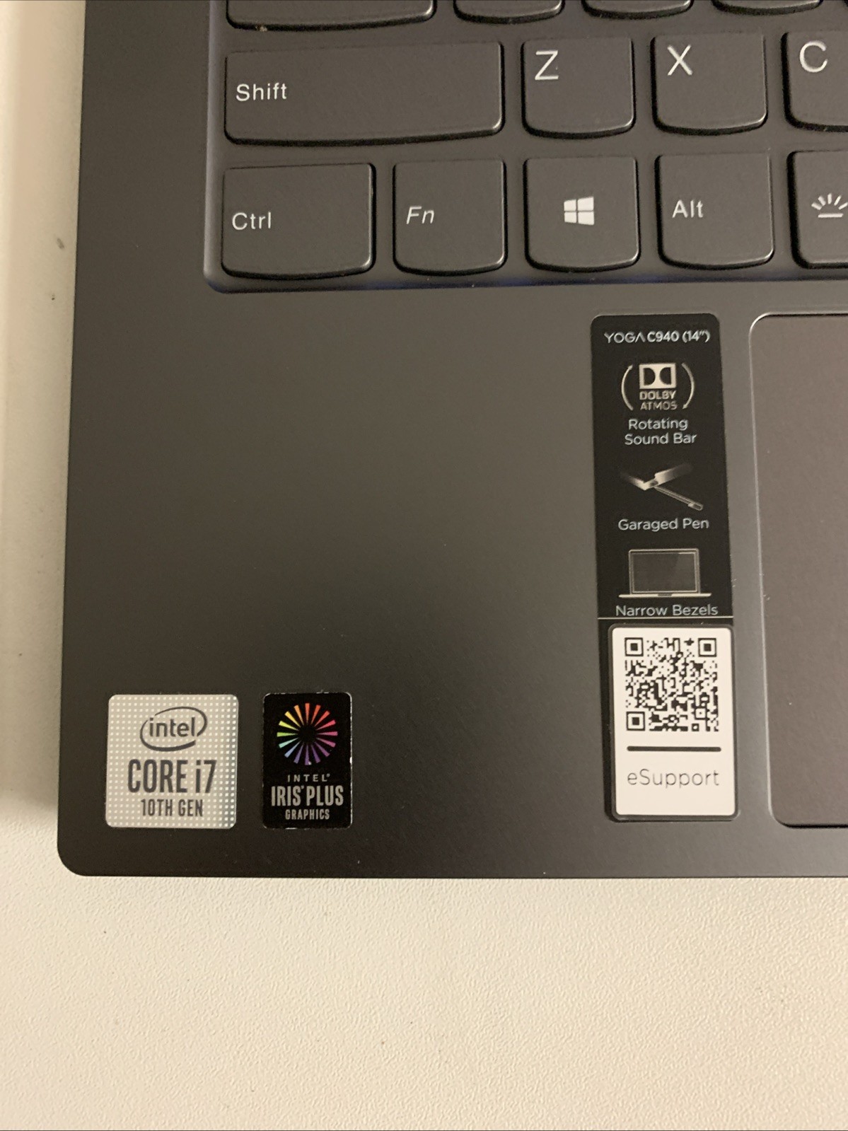 Lenovo Yoga C940-14 FHD Touch 10th gen i7 1065G7 12GB 512GB SSD MICA – Win 11Pro